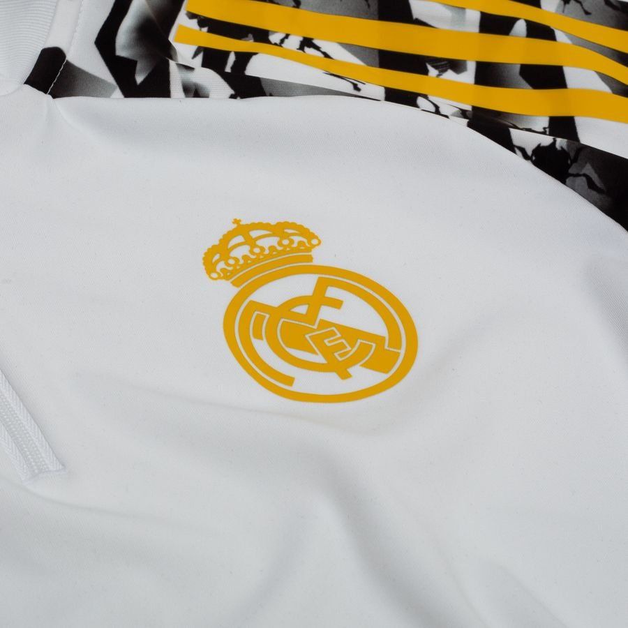 Real Madrid X Marvel Training Shirt Tiro 25 - White/Bold Gold-League Fan Gear