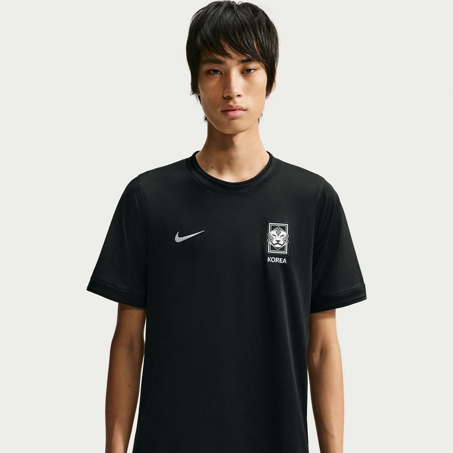 South Korea X2 Training T-Shirt Dri-FIT Academy Pro Pre Match World Cup 2026 - Black/White-League Fan Gear