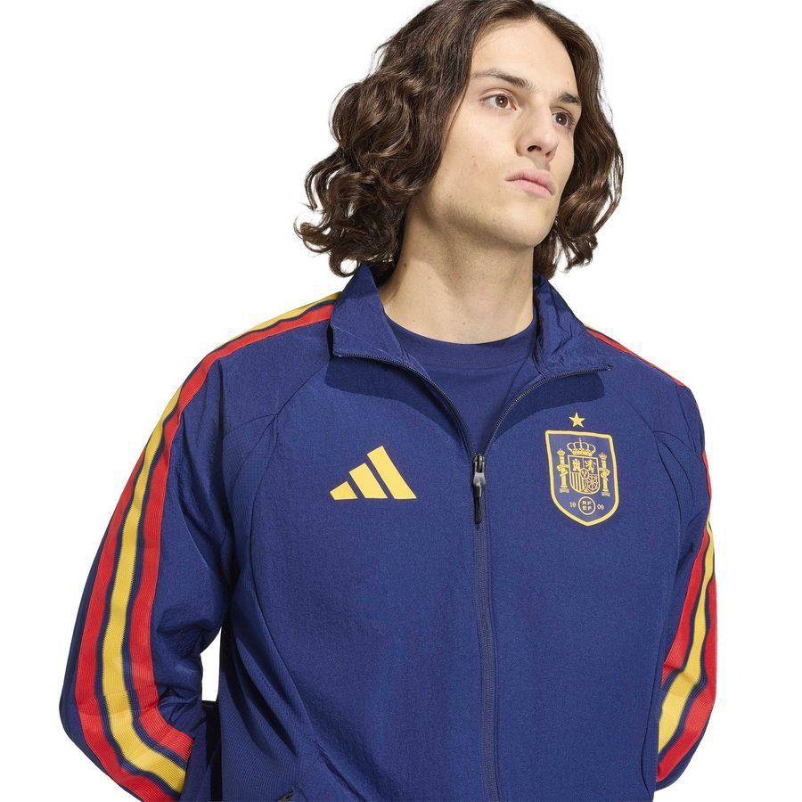 Spain Jacket Anthem World Cup 2026 - Dark Blue-League Fan Gear