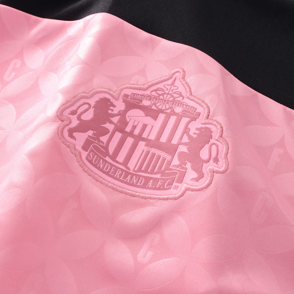 Sunderland x Elvis Away 2026/27 Pink And Black Shirt 