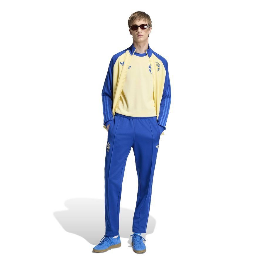 Sweden Track Top OG World Cup 2026 - Almost Yellow/Royal Blue-League Fan Gear