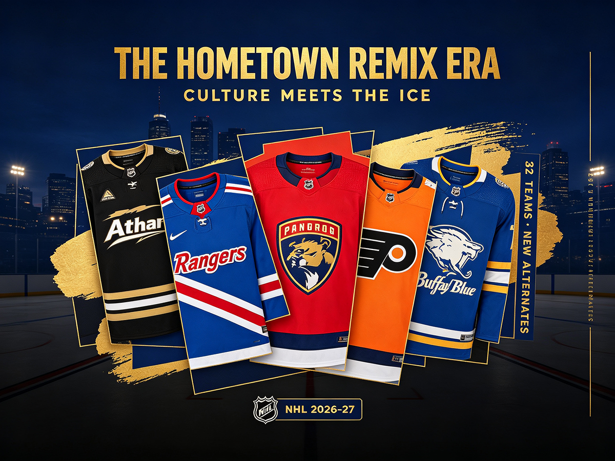 The Hometown Remix Era NHL's Boldest Jersey Season Yet