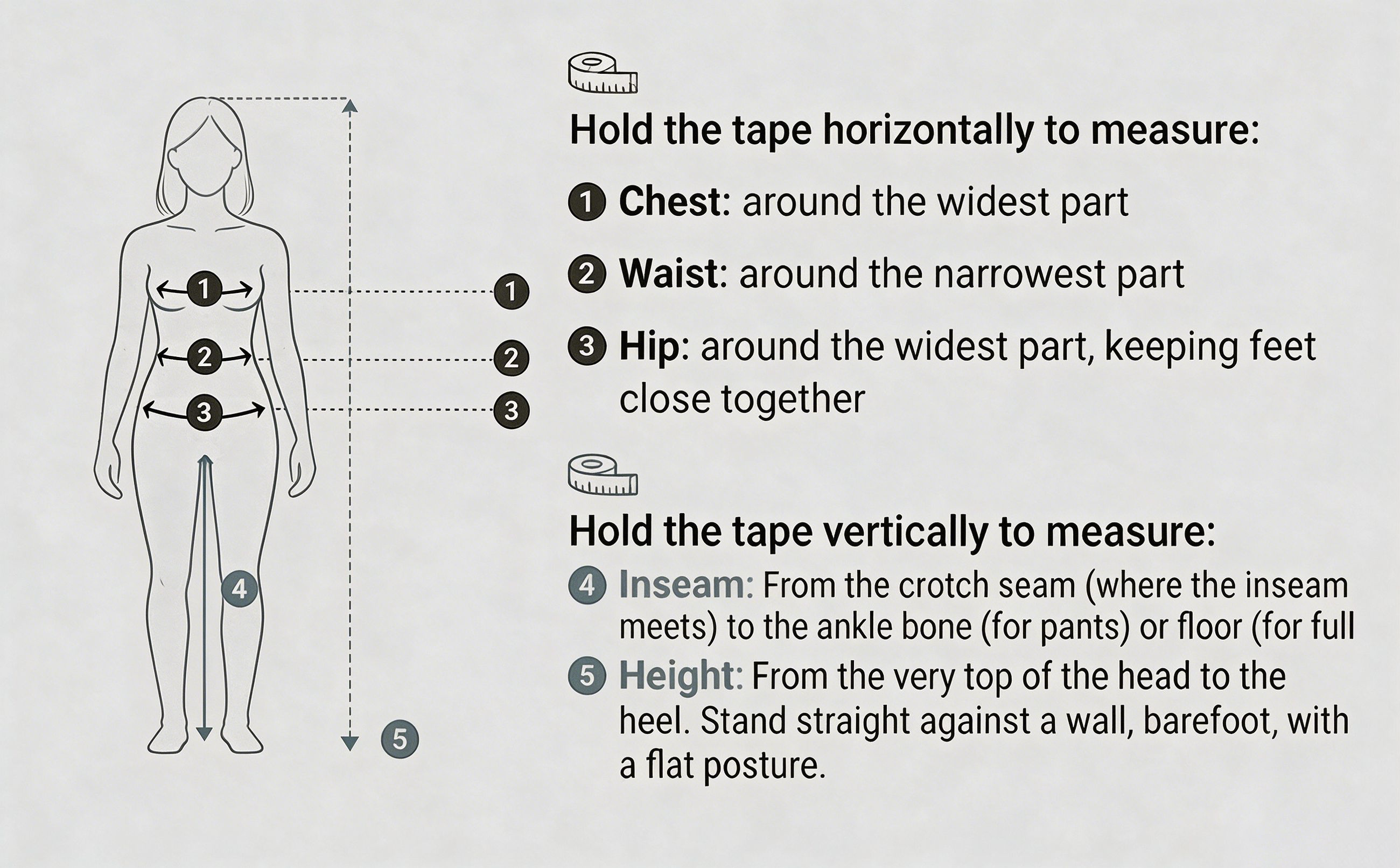 Women's How to Measure