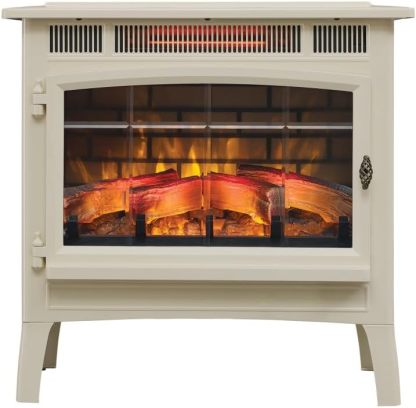 Freestanding Electric Fireplace Stove Heater