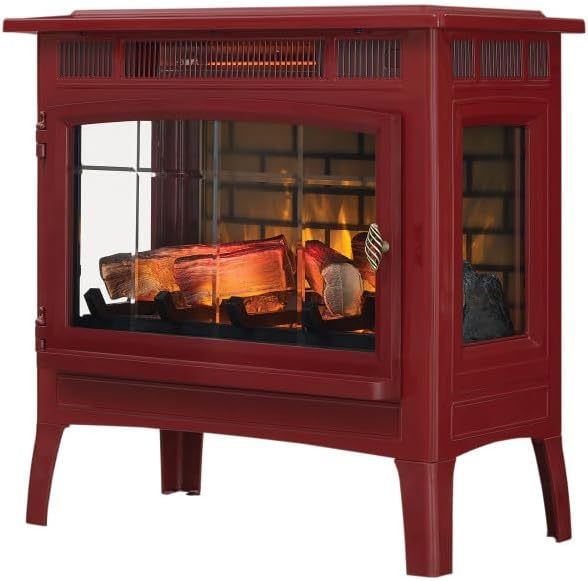 Freestanding Electric Fireplace Stove Heater