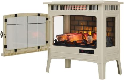 Freestanding Electric Fireplace Stove Heater