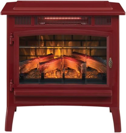 Freestanding Electric Fireplace Stove Heater