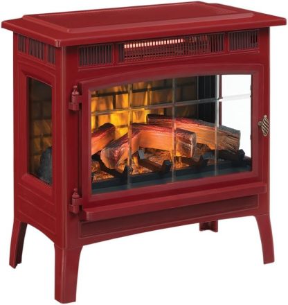 Freestanding Electric Fireplace Stove Heater