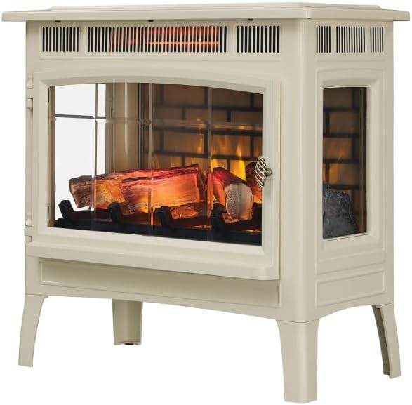 Freestanding Electric Fireplace Stove Heater