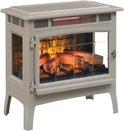 Freestanding Electric Fireplace Stove Heater