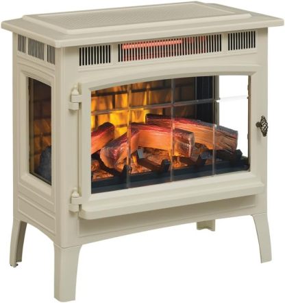 Freestanding Electric Fireplace Stove Heater