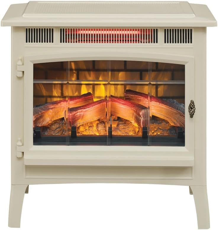 Freestanding Electric Fireplace Stove Heater