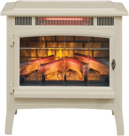 Freestanding Electric Fireplace Stove Heater