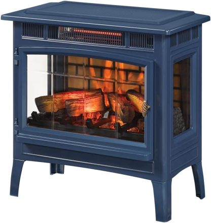 Freestanding Electric Fireplace Stove Heater