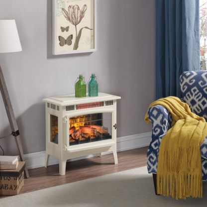 Freestanding Electric Fireplace Stove Heater