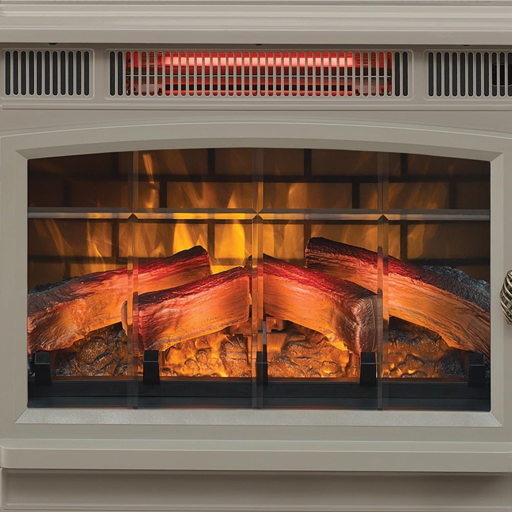 Freestanding Electric Fireplace Stove Heater