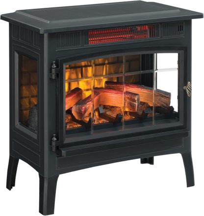 Freestanding Electric Fireplace Stove Heater