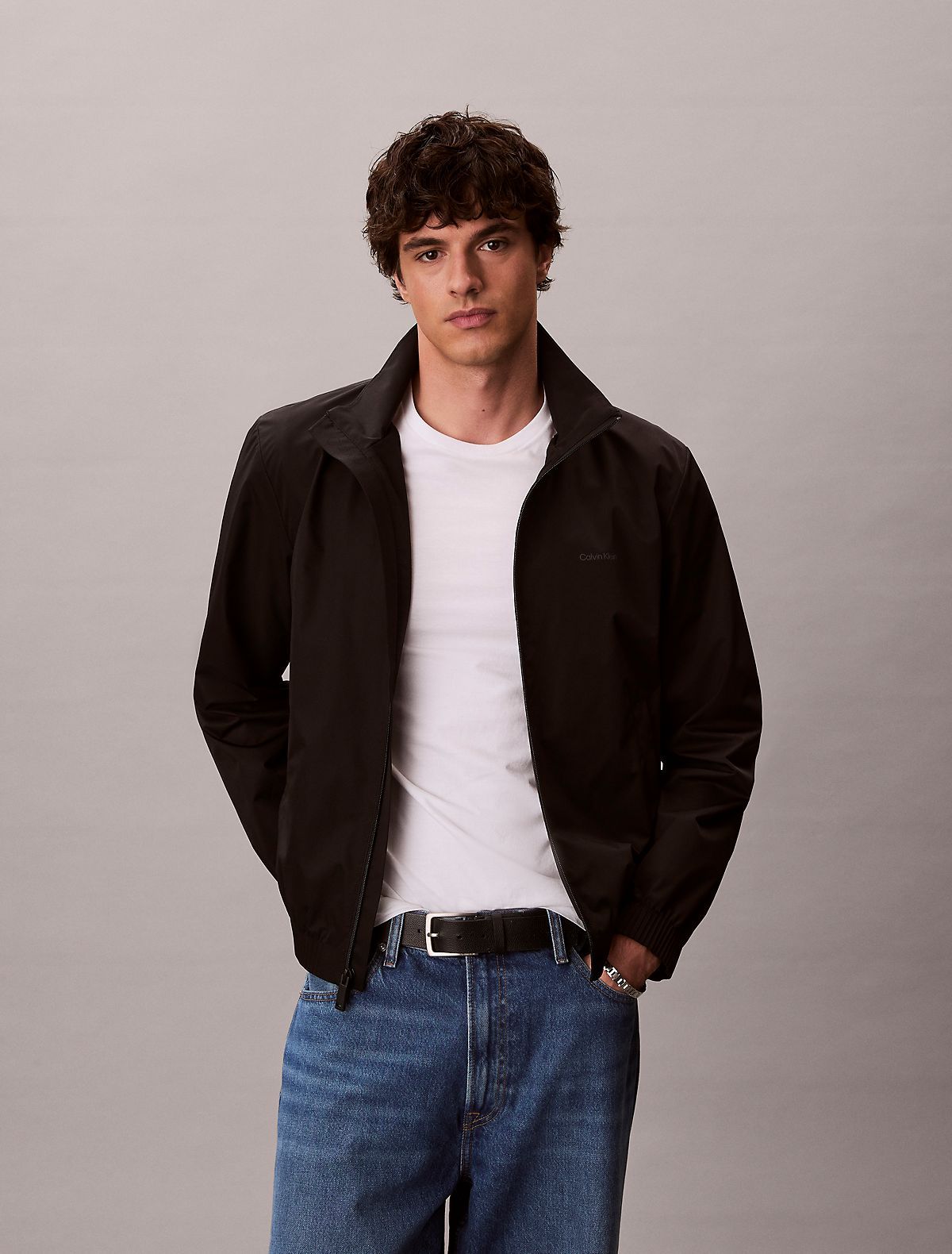 Matte Windbreaker Jacket