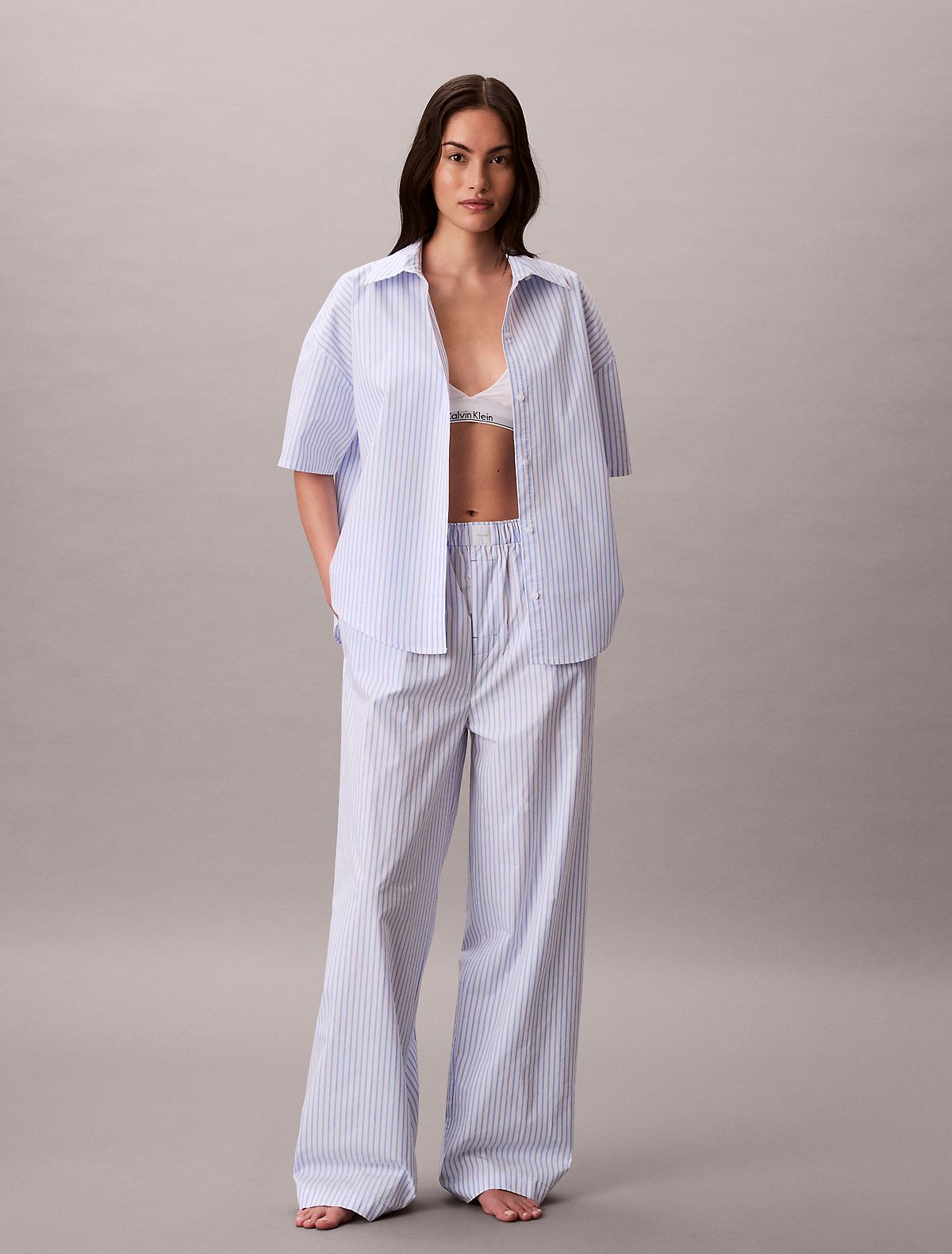 Cotton Poplin Sleep Pants