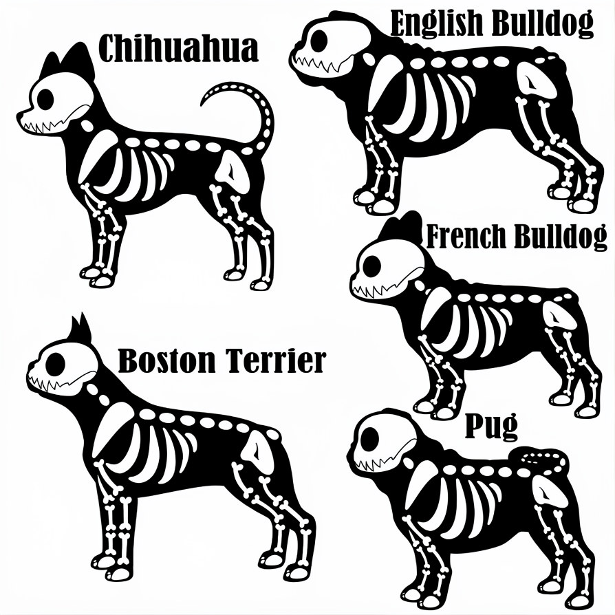 🎃🐾 Custom Embroidered Skeleton Dog & Cat Breed Halloween Sweatshirt – Personalized Pet Lover Spooky Gift