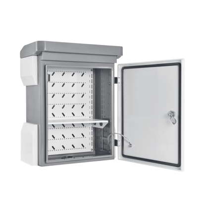 Outdoor Electrical Box with Thermostat and Fan, Cold-Rolled Steel Plate, B4 Series
