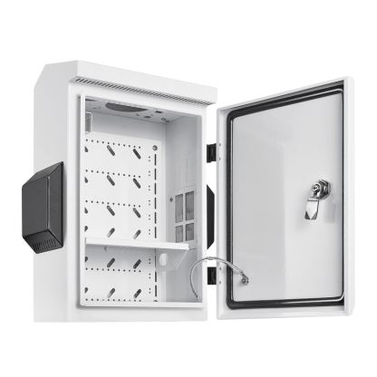 Outdoor Electrical Box with Thermostat and Fan, Cold-Rolled Steel Plate, Aluminum Alloy Back Beam,H3 Series