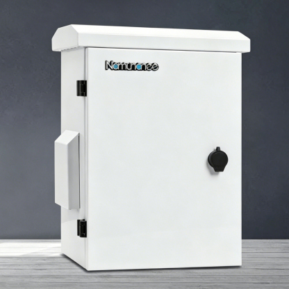 Outdoor Electrical Box with Thermostat and Fan, Cold-Rolled Steel Plate, Aluminum Alloy Back Beam, WD Series