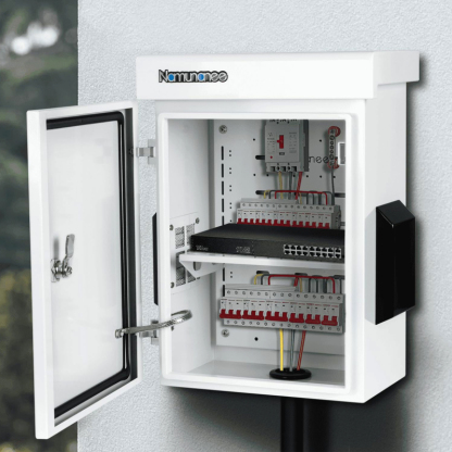 [Copy]Outdoor Electrical Box with Thermostat and Fan, Cold-Rolled Steel Plate, Aluminum Alloy Back Beam, YH Series