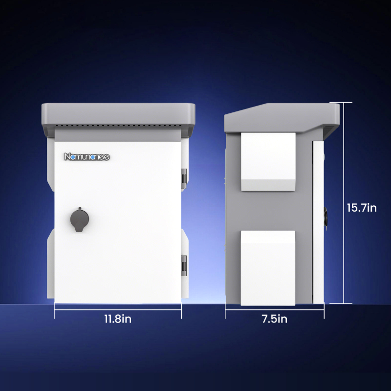 Outdoor Electrical Box with Thermostat and Fan, Cold-Rolled Steel Plate, B4 Series
