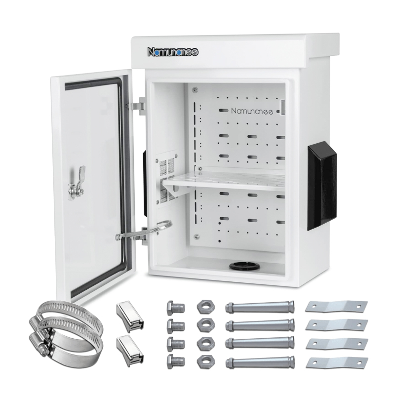[Copy]Outdoor Electrical Box with Thermostat and Fan, Cold-Rolled Steel Plate, Aluminum Alloy Back Beam, YH Series