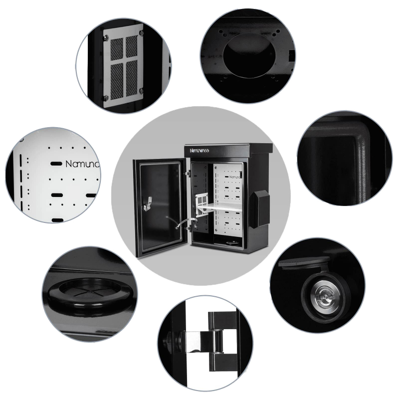 [Copy]Outdoor Electrical Box with Thermostat and Fan, Cold-Rolled Steel Plate, Aluminum Alloy Back Beam, YH Series