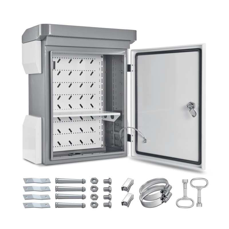 Outdoor Electrical Box with Thermostat and Fan, Cold-Rolled Steel Plate, B4 Series
