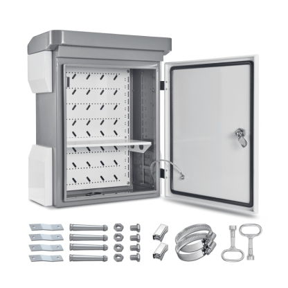 Outdoor Electrical Box with Thermostat and Fan, Cold-Rolled Steel Plate, B4 Series