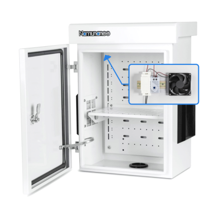 [Copy]Outdoor Electrical Box with Thermostat and Fan, Cold-Rolled Steel Plate, Aluminum Alloy Back Beam, YH Series