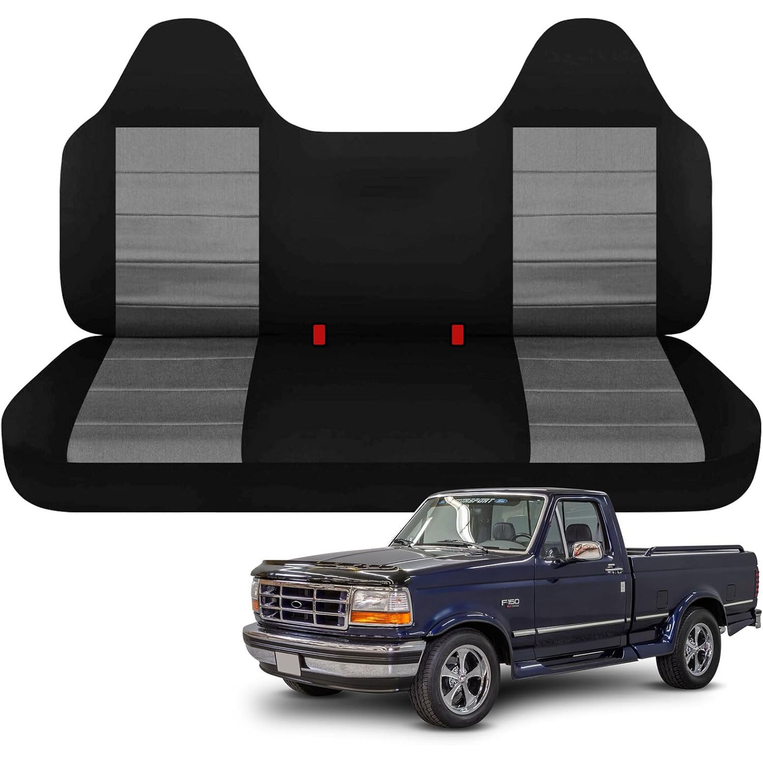 Front Seat Cover Replacement for 1992–1998 Ford F-150 F-250 F-350 Truck