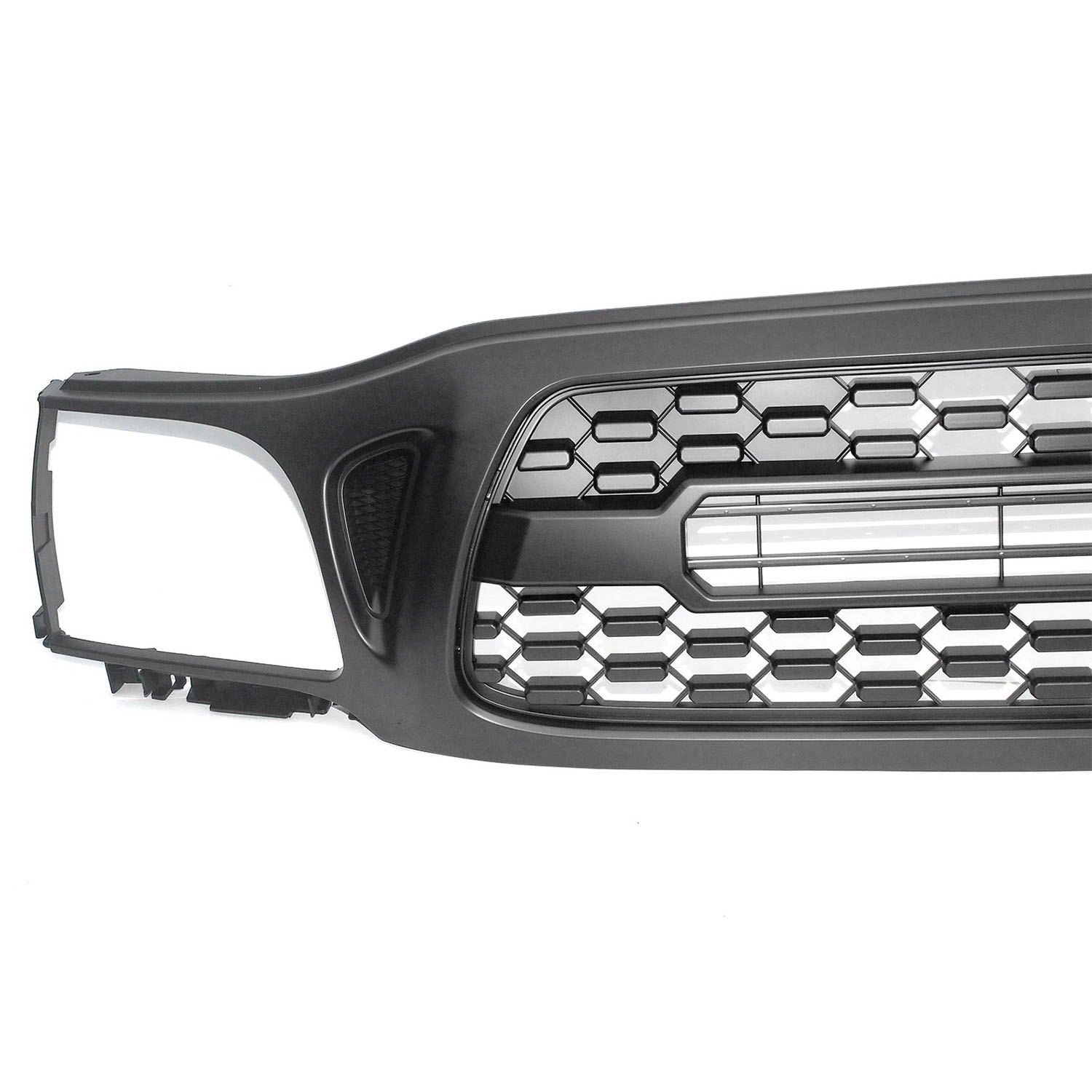 Covelta Matte Black Front Upper Grille for 2001–2004 Toyota Tacoma