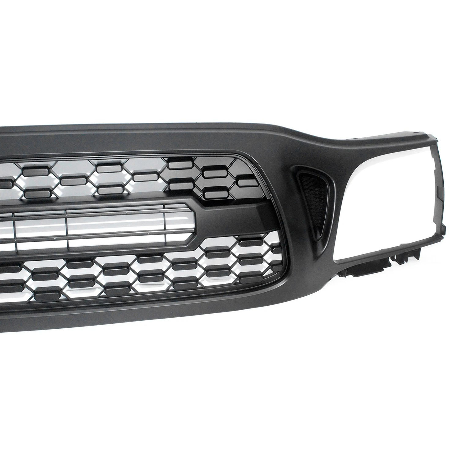 Covelta Matte Black Front Upper Grille for 2001–2004 Toyota Tacoma