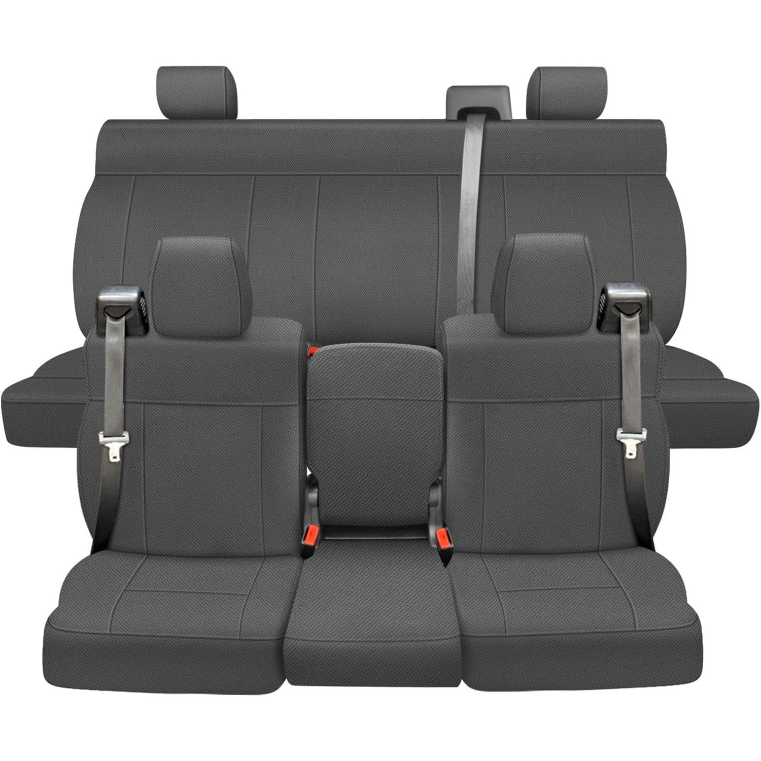 Full Set Seat Cover Replacement for 2004–2008 Ford F-150 XLT Super Cab(Gray)