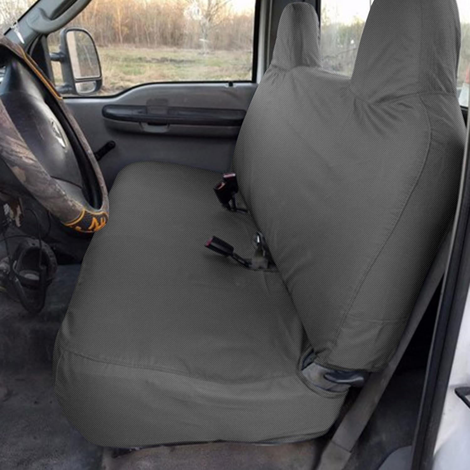 Front Bench Seat Cover for 1999–2007 Ford F-250 F-350 F-450 F-550