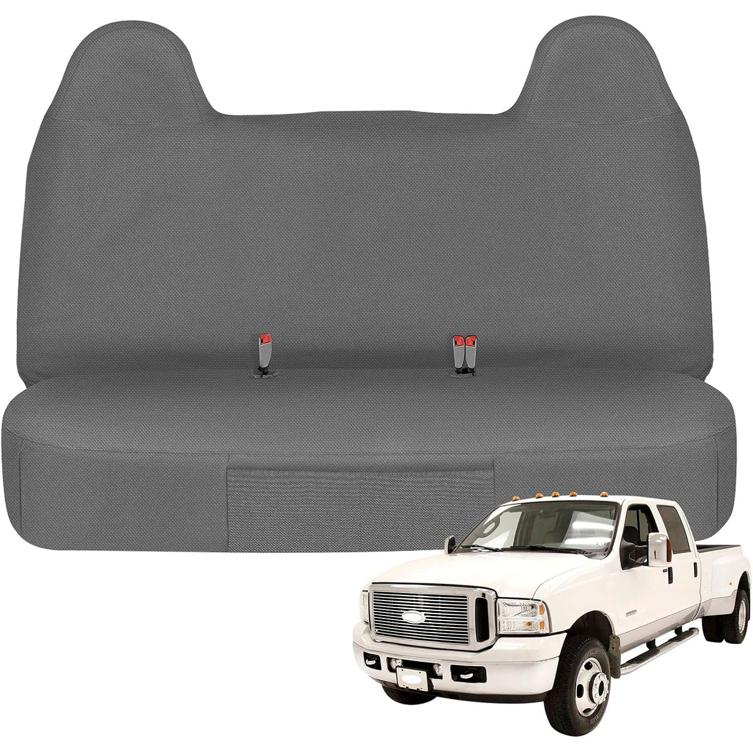 Front Bench Seat Cover for 1999–2007 Ford F-250 F-350 F-450 F-550