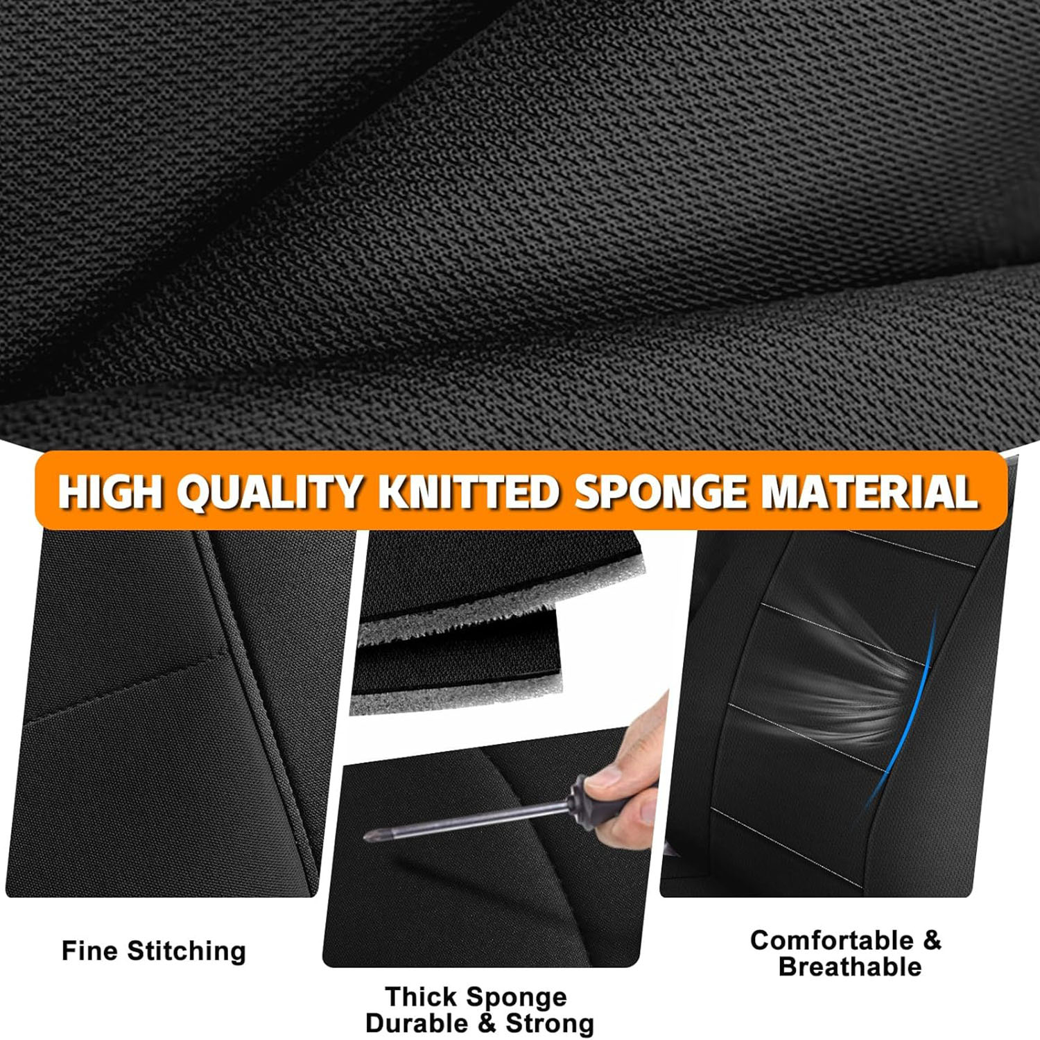 Front Seat Cover for 1993–1998 Ford Truck Regular Cab / XCab / Crew Cab