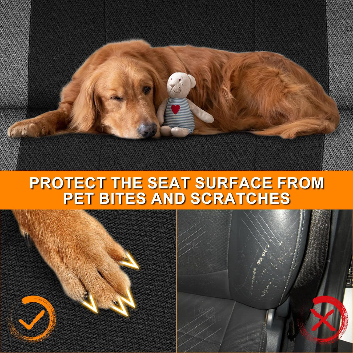 Front Seat Cover for 1993–1998 Ford Truck Regular Cab / XCab / Crew Cab