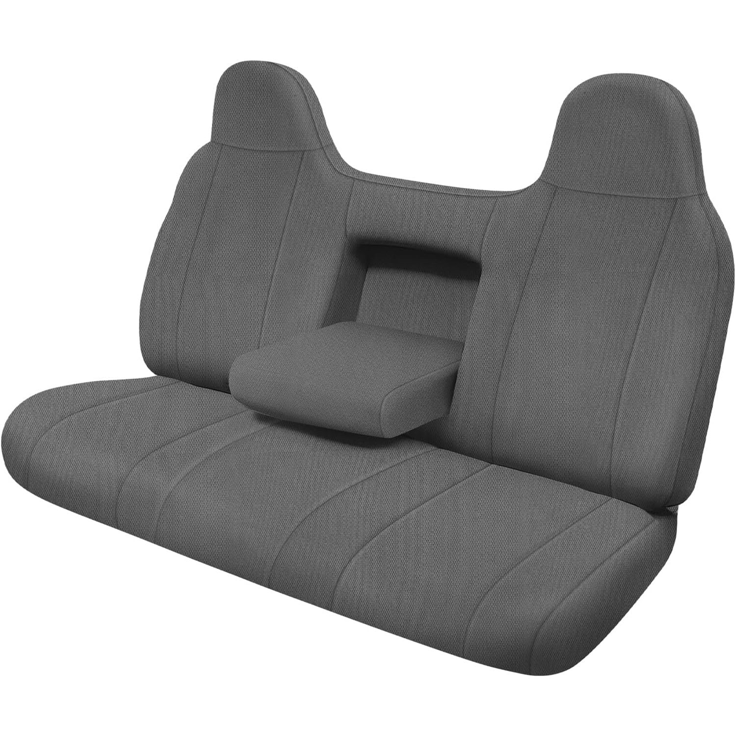 Front Seat Cover for 1993–1998 Ford Truck Regular Cab / XCab / Crew Cab(Gray)
