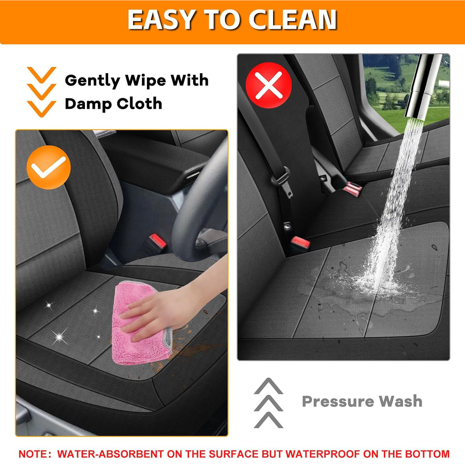 Full Seat Cover for 2021–2025 Ford Bronco 4 Door