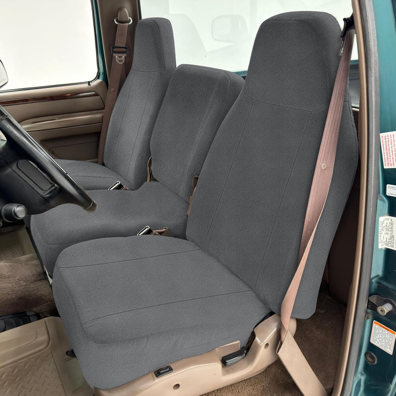 Covelta Front 40/20/40 Split Seat Cover for 1993–1998 Ford F150 F250 F350 F450 F550