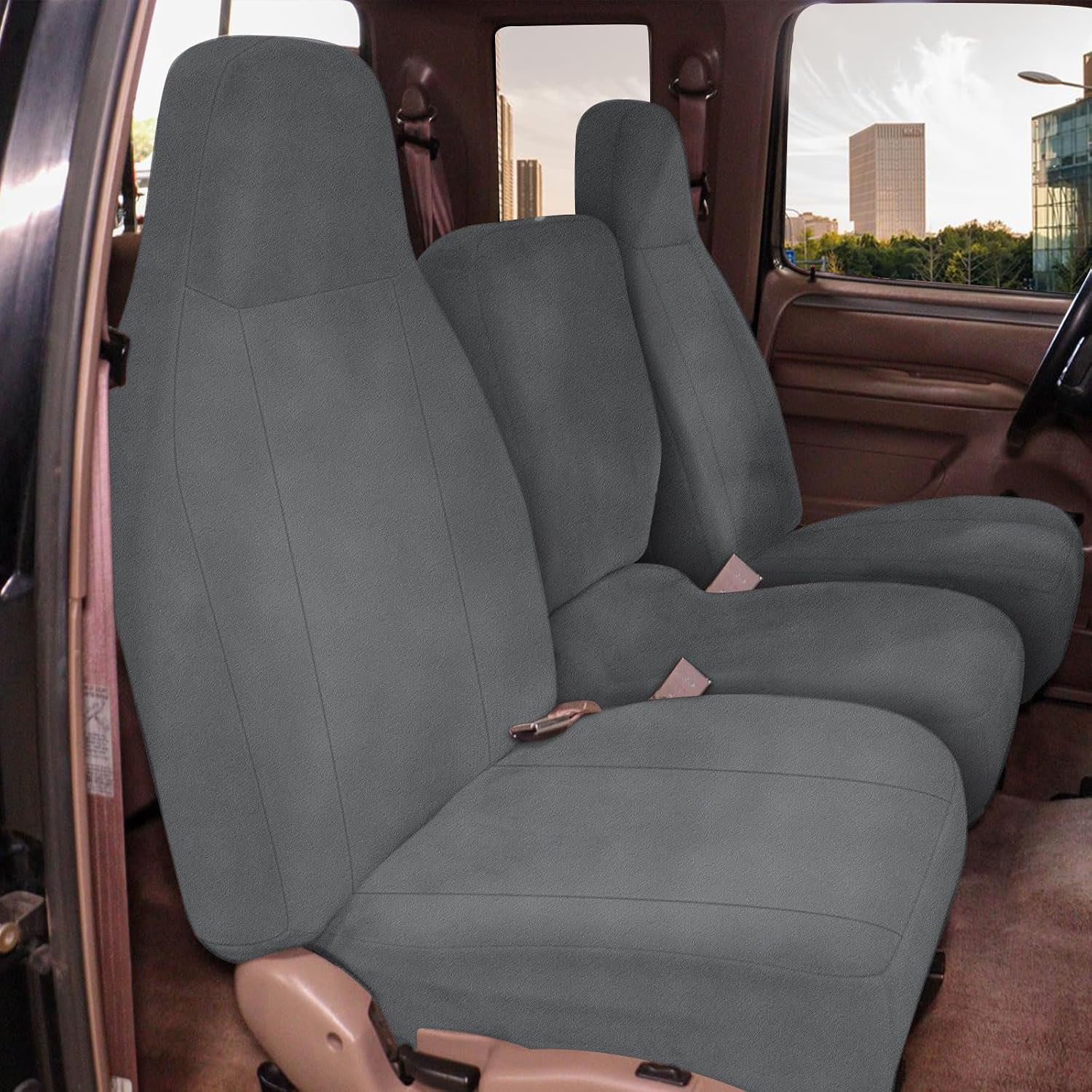 Covelta Front 40/20/40 Split Seat Cover for 1993–1998 Ford F150 F250 F350 F450 F550