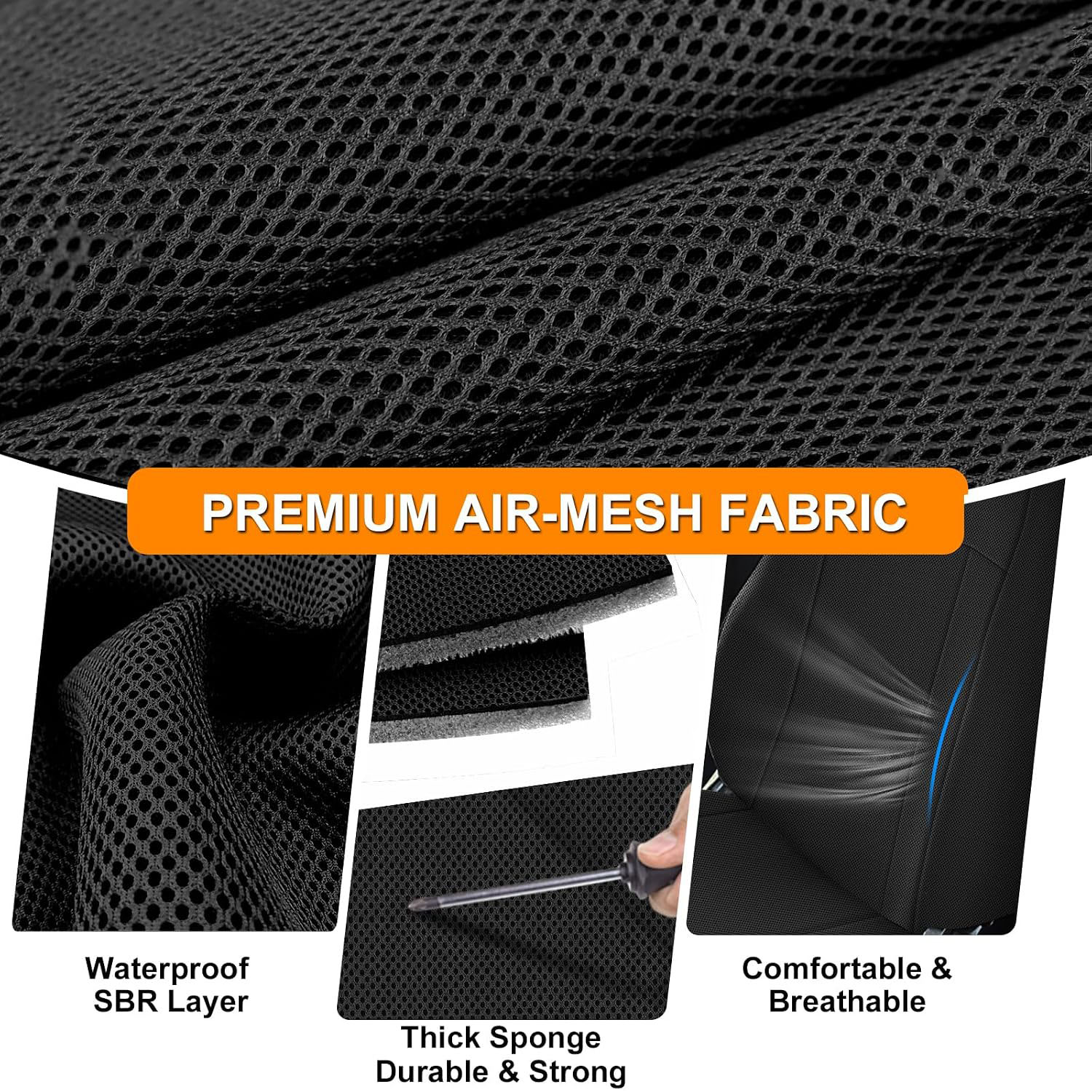 Covelta Front Bucket Seat Covers for 2013–2020 Ram ProMaster Van