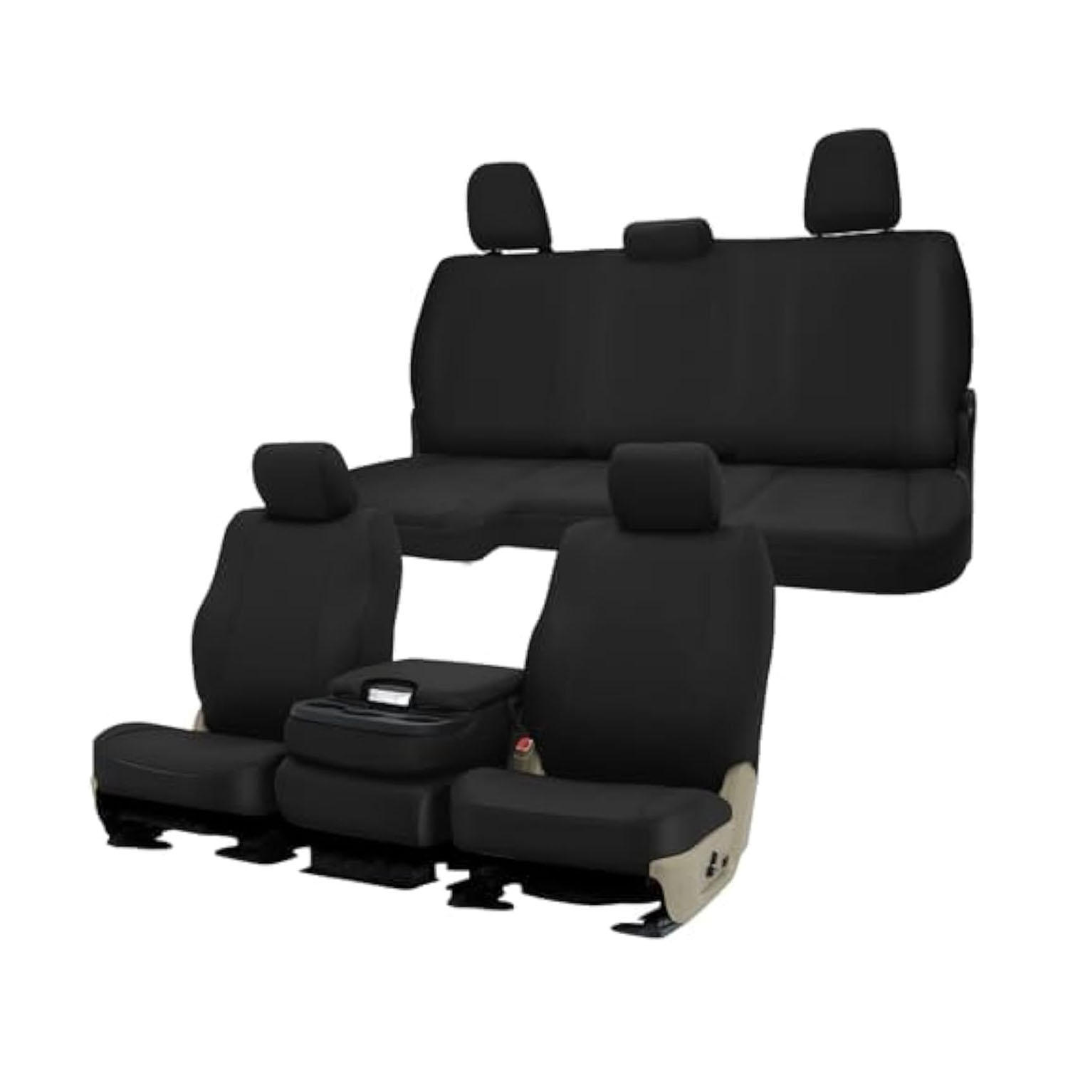CoveltaFull Seat Cover Set for 2013–2018 Dodge Ram 1500/2500/3500 Crew Cab & 2019–2021 Ram 1500 Classic