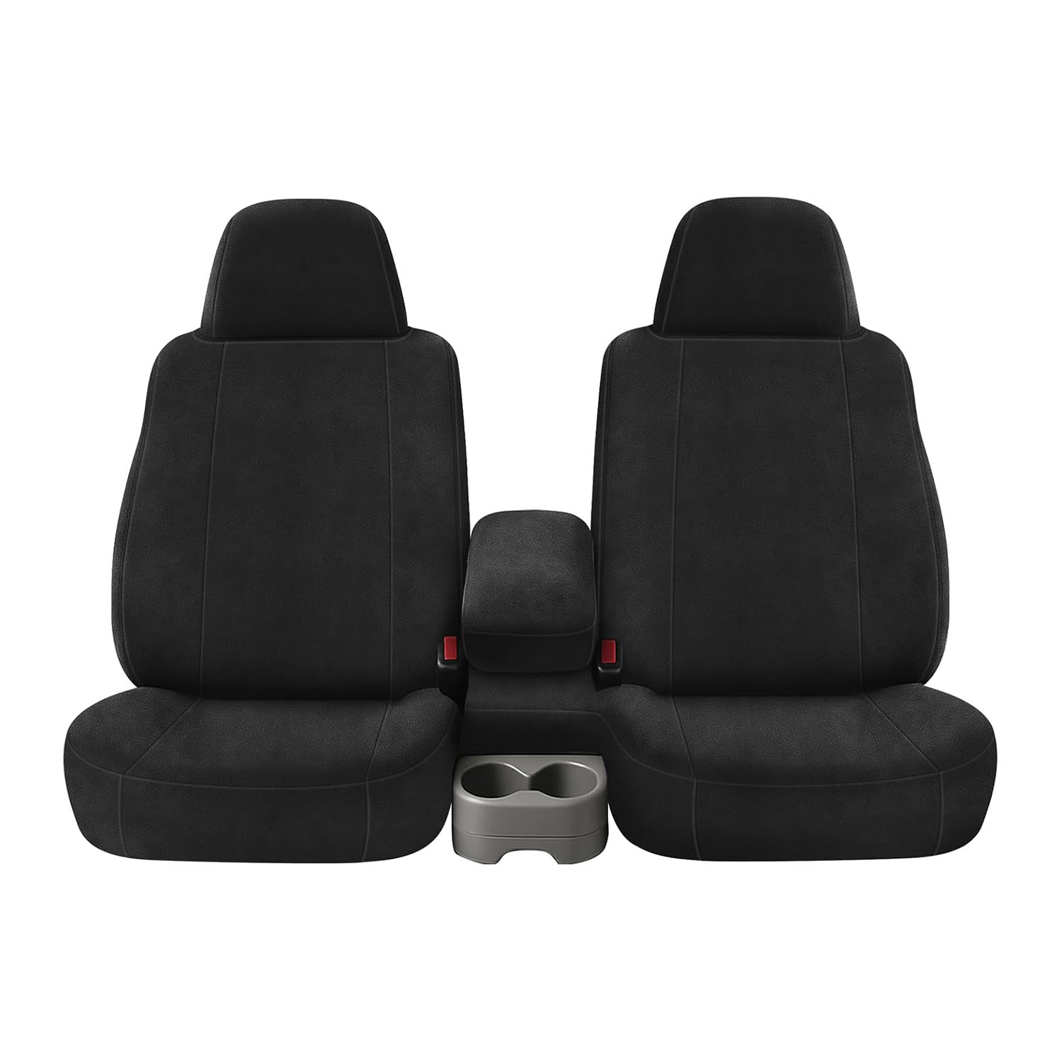 Covelta Front Seat Cover for 1998–2003 Chevy S10（Black）