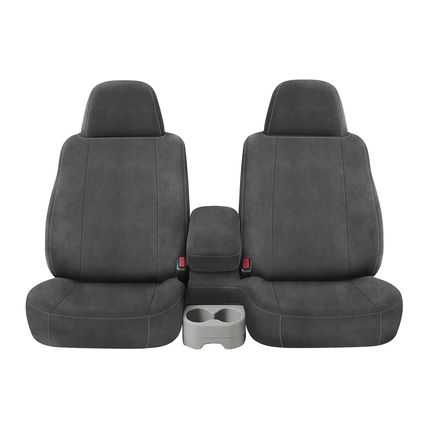 Covelta Front Seat Cover for 1998–2003 Chevy S10（Gray）